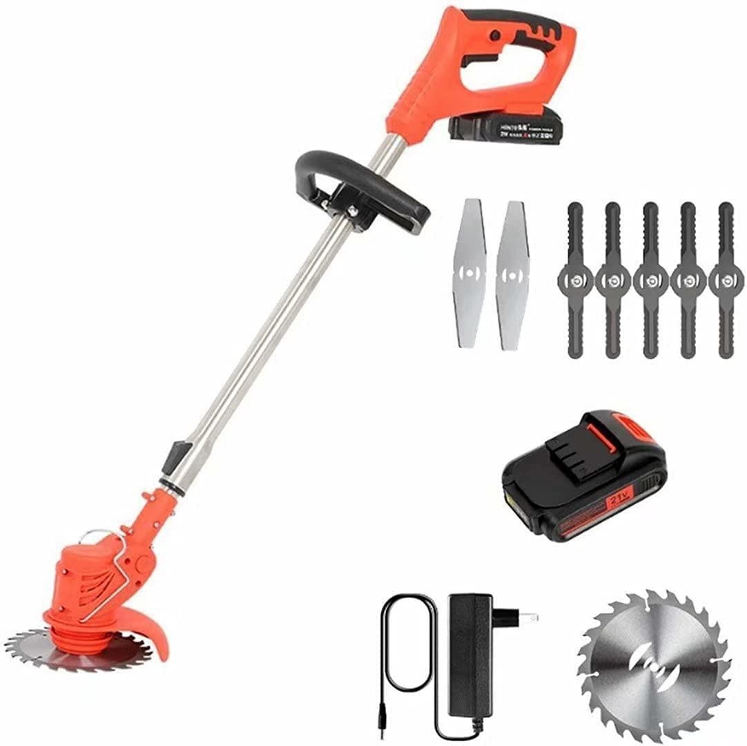 Tosaerba a Batteria da 24 V - Strumento Elettrico da Giardinaggio per diserbo