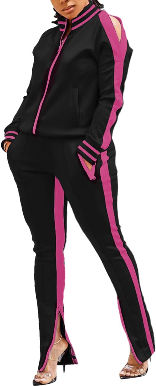 TOPONSKY Women Casual 2 Piece Outfit Long Pant Set Sweatsuits Tracksuits - Image 4