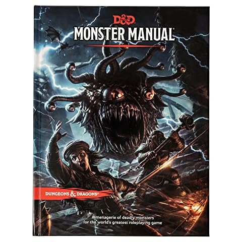Dungeons & Dragons Core Rulebook: Monster Manual, WTCA92180000, standard Cover