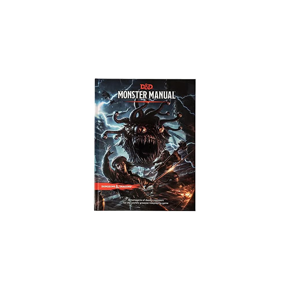 洋書 D&D 5e Monster Manual (2014) Dungeons & Dragons Monster Manual 2014 Silver Foil - Agoro By New