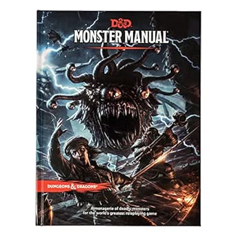 D&D Dungeons & Dragons Monster Manual Hardcover (2024)