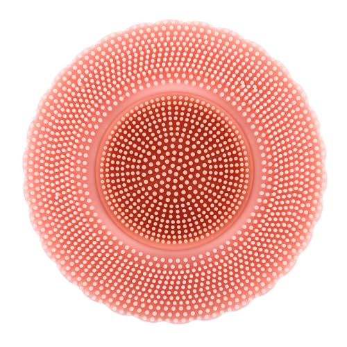 FOMIYES Soft Silicone Facial Cleansing Brush Manual Scrubber for Women Deep Cleansing Face Exfoliator Portable Design