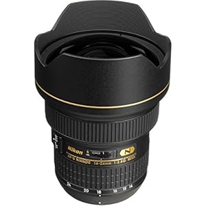 Nikon Objectif Nikkor ED AF-S 14-24 mm f/2.8G Noir