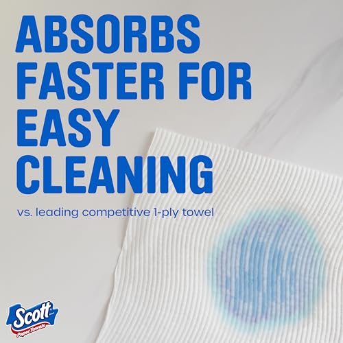 Image of Scott Paper Towels, Task Size, 30 Family Double Rolls (119 Sheets Per Roll)
