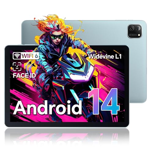 Blackview Tab70 - Tablet Android 14 de 10 Pulgadas, 8GB+64GB/2TB, WiFi 6, 6580mAh, BT5.0, Type-C,...