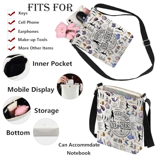 G2TUP Newsboy Musical Crossbody Bag Newsboy Jack Gift Headlines Don't Sell Papes Sell Papes Shoulder Bag3