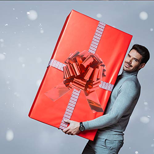 Seseat Big Car Bow Giant Extra Large Bow For Cars, Birthday Presents, Christmas Presents, Large Gift Decoration thumb #3