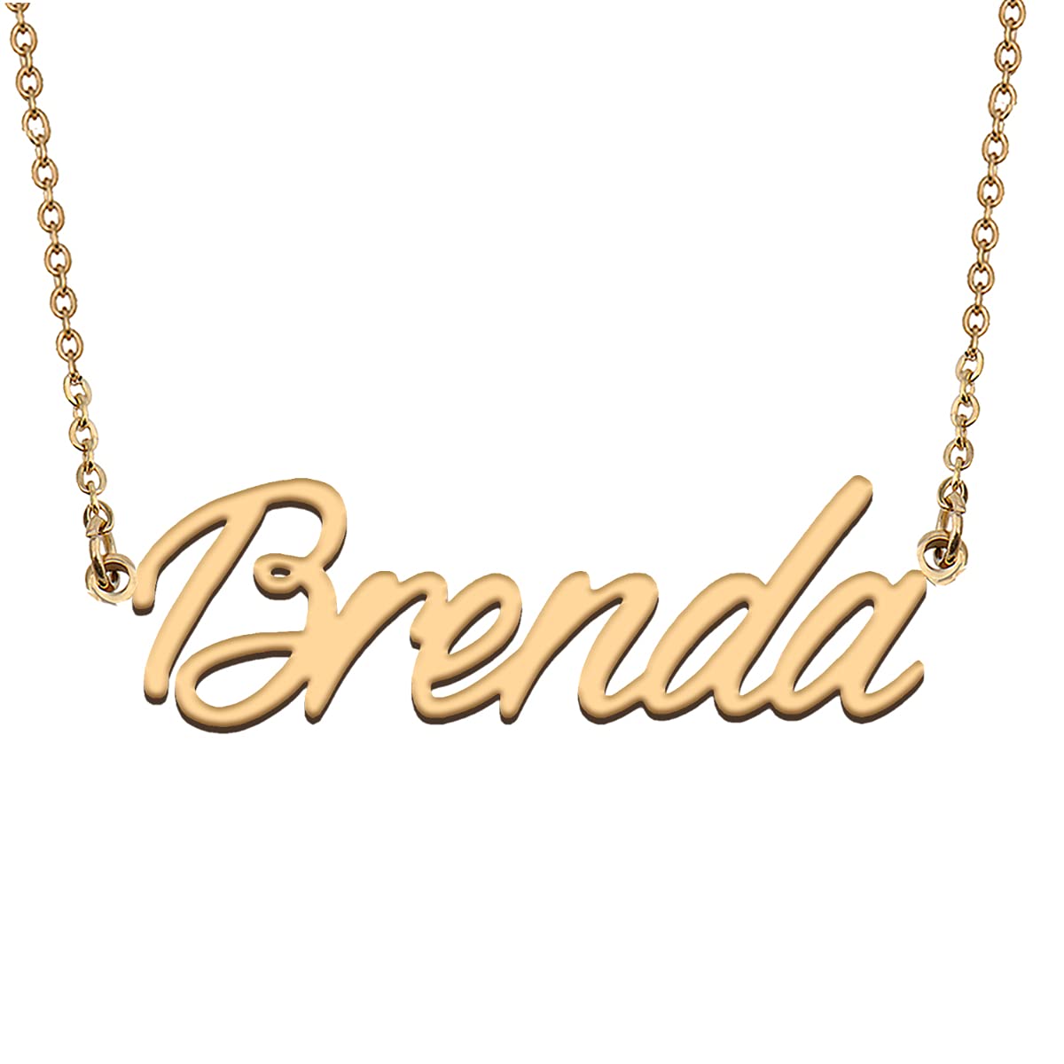 HUAN XUNPersonalized Jewelry Custom Initial Pendant Custom Name Necklaces for Women Girls