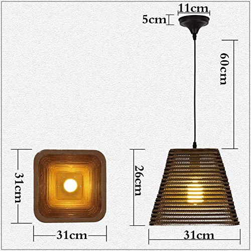 Preisvergleich Produktbild Deckenlampe Kreatives Kraftpapier Restaurant im japanischen Stil Teestube Kunst Wohnzimmer Kronleuchter Beleuchtung Persönlichkeit