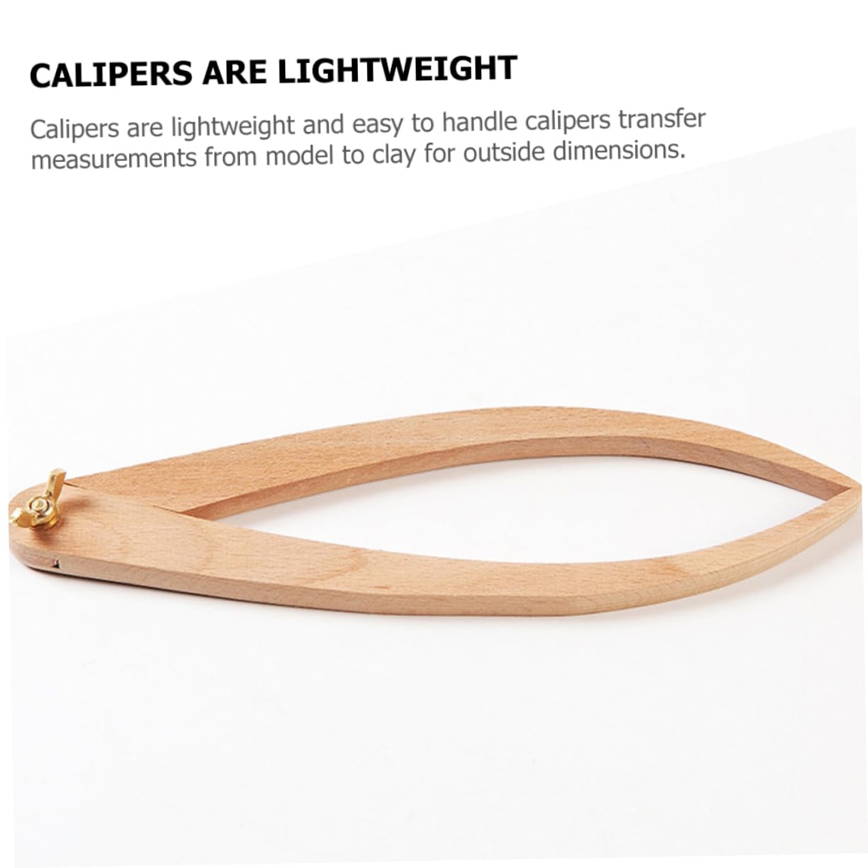Uonlytech 3 Series Calibradores De Cerámica Para Tallar Arcilla Esculturas Herramientas De Medición Calibrador Para Esculpir Modelado De Cerámica Suministros Para Modelado 2 piezas x 3