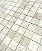 2x2 Light Ivory Tumbled Travertine Mosaic Tile Backsplash Wall Floor
