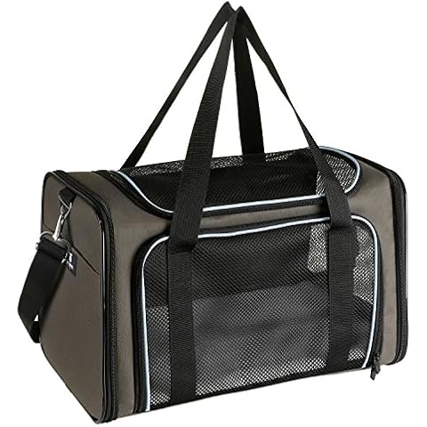 X-ZONE PET Airline Approved Pet Carriers,Soft Sided Collapsible Pet Travel Carrier for Medium Cats and Puppy Cover