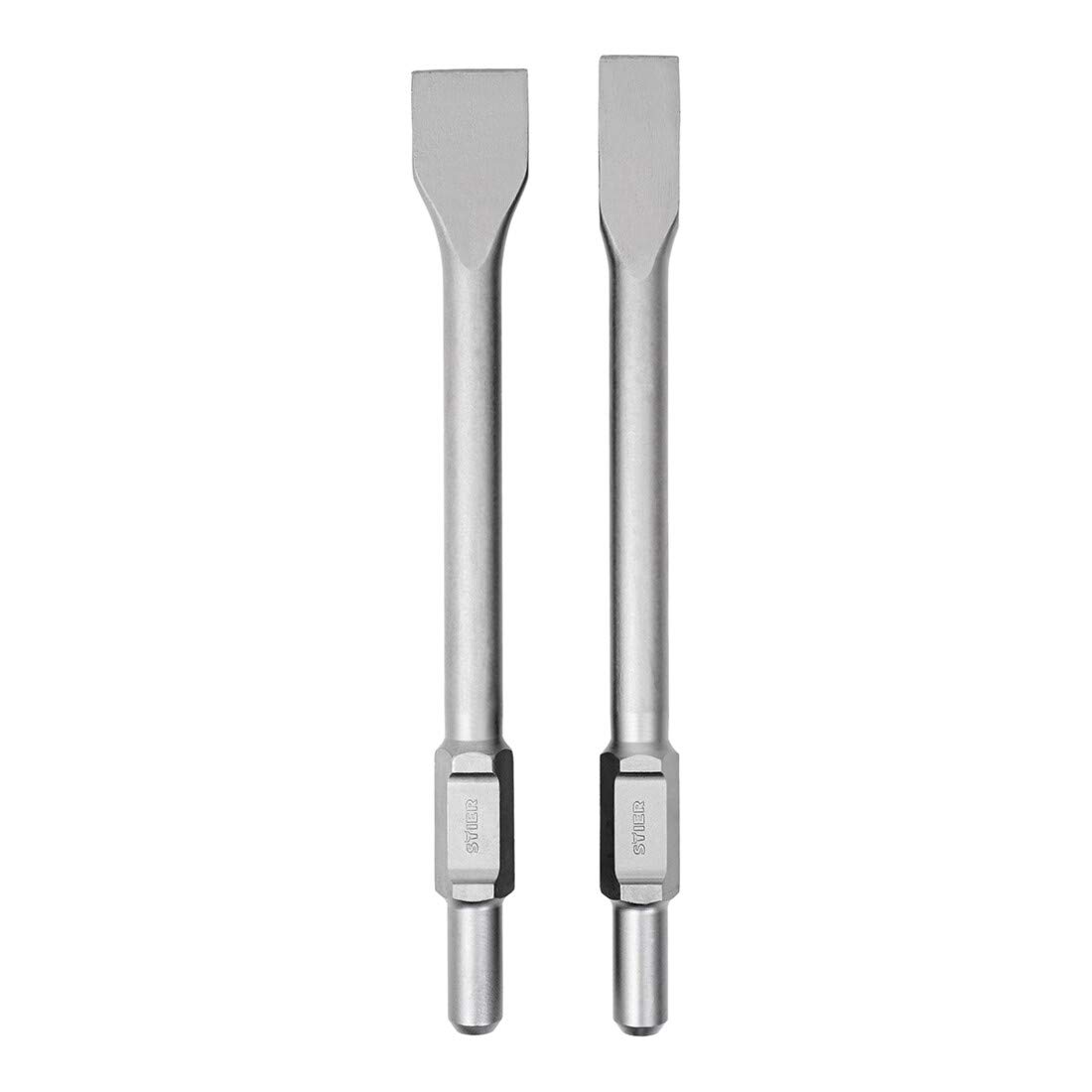 Jeu de burins plats SDS-HEX STIER 35/50 x 410 mm pour marteaux de démolition