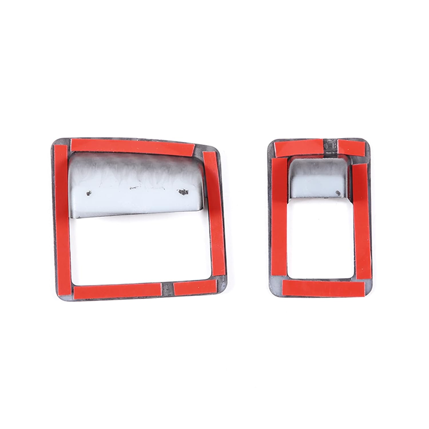 Sekhyna Window Lift Switch Button Cover Trim Compatible with Corvette C7 Stingray 2014-2019 ABS 2PCS Window Lift Button Panel Molding Cover Trim (ABS Carbon)