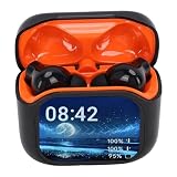 Ausla Traduttore Auricolare in Tempo Reale, 164 Lingue Schermo LCD Touch BT 5.4 Cuffie Traduttore con Cancellazione del Rumore per Viaggi e Affari