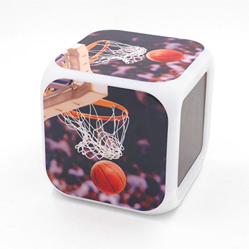 Egs New Basketball Shoot Layup Score Sports Digital Alarm Clock Desk Table Led Alarm Clock Creative Personalized Multifunctional Battery Alarm Clock Special Toy Gift For Unisex Kids Adults #TOP1