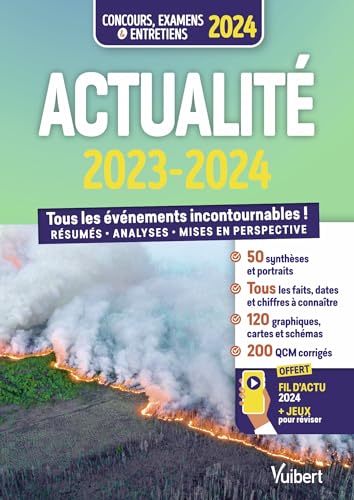 Actualité 2023-2024 - Concours et examens - Fil d'actu et jeux interactifs offerts: Tous les événements incontournables - Résumés, analyses et mises en...