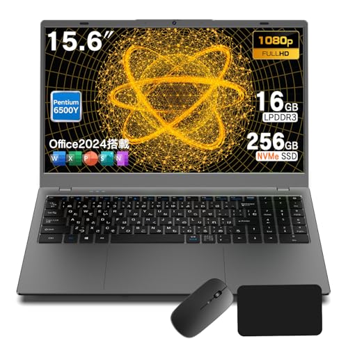 �y2026�V�o��zWingame �m�[�g�p�\�R�� windows 11 Office 2024 ���� ���{��L�[�{�[�h 6500Y �ő�3.4GHz 1920×1080P �m�[�gpc WIFI5/BT5.0/HDMI/�����}�E�X/�}�E�X�p�b�h/�L�[�{�[�h�J