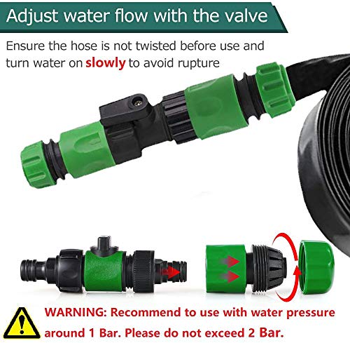 Trampoline Sprinkler,Outdoor Trampoline Waterpark Sprinkler Water Toys for Kids Backyard,Trampoline Accessories Sprinkler for Water Play,Games,and Summer Fun in Yards (49ft)