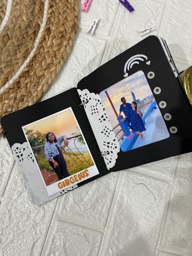 Image of HBH Handmade Memory Album DIY Scrapbook Photo Album Keepsake Book