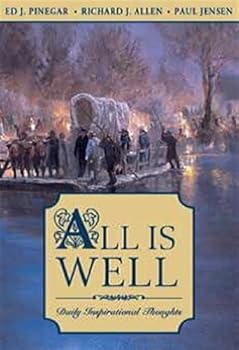 Paperback All Is Well: Daily Inspirational Thoughts Book