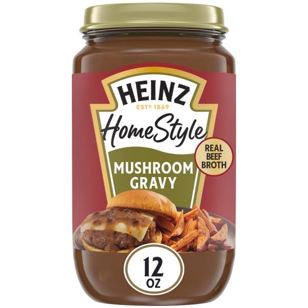 Image of ‎Heinz ‎HomeStyle Mushroom & Pork Gravy, 12 OZ (Variety Pack)