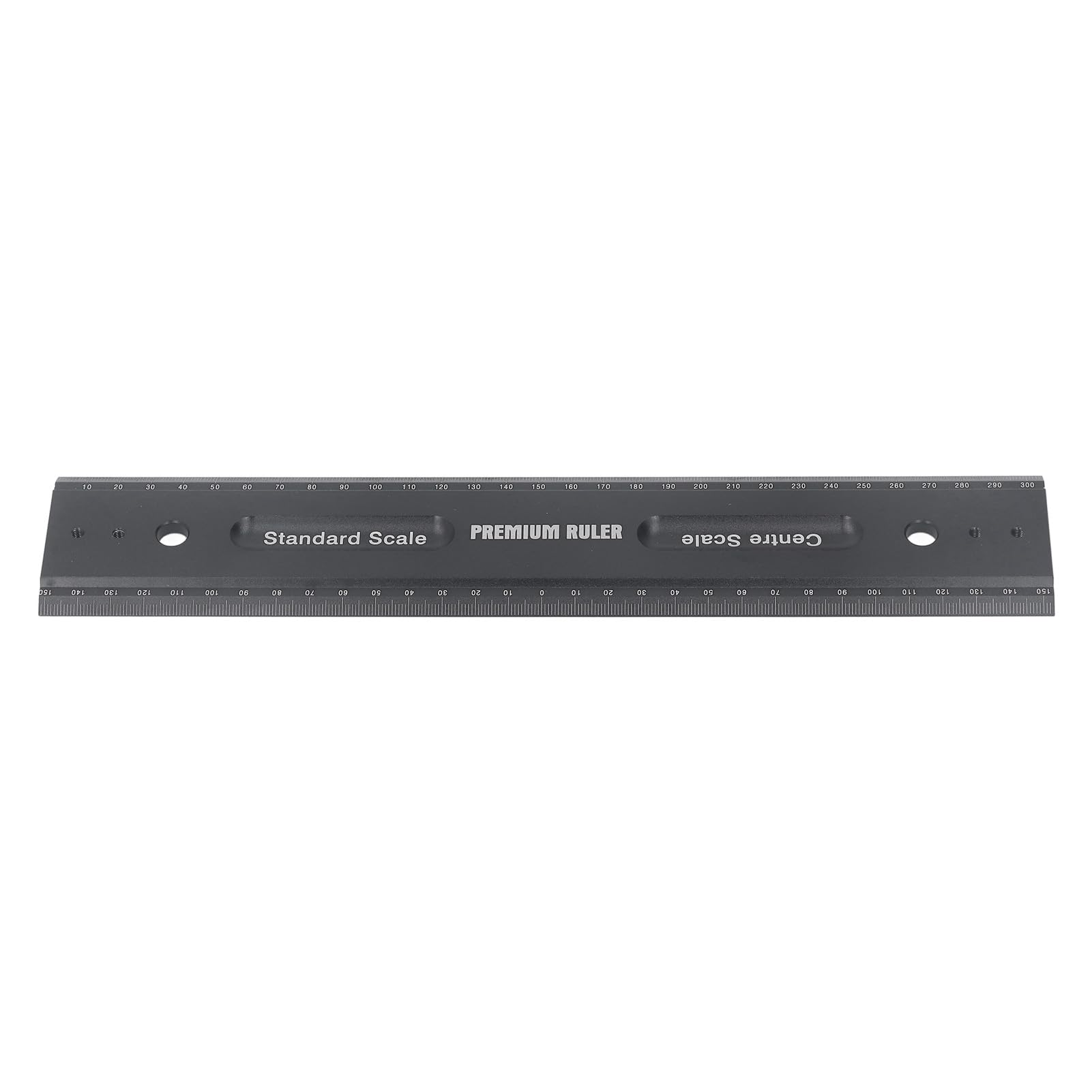 Aluminum Alloy Measuring Ruler for Woodworking & Engineering - Versatile Functionality, High Durability & Safe Usage