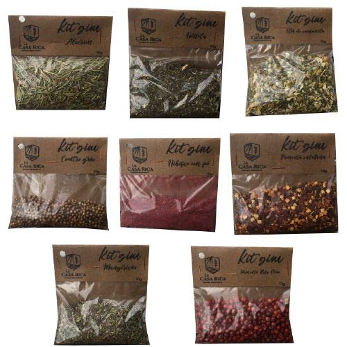 Kit Gin 8 Flavor Premium 110g