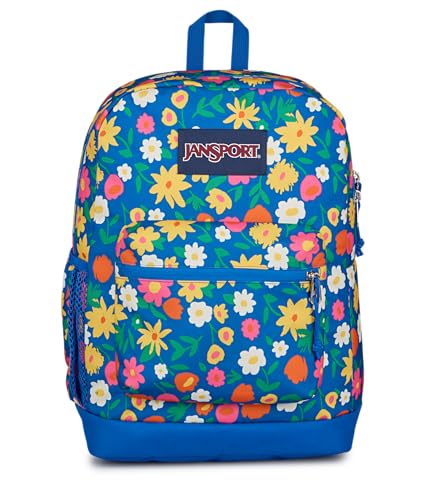 JanSport Cross Town Plus Laptop 26L Backpack, Flower Market