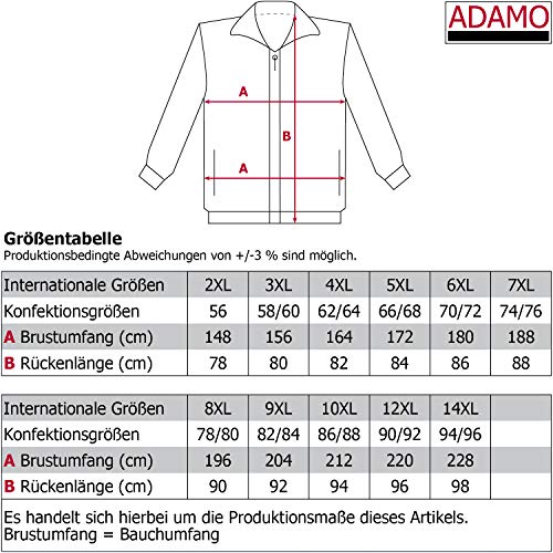 Adamo Moda Giacca di felpa marina oversize