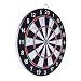 Genau Professionelle Dartbrettern für Erwachsene Pro Dart Board für Stahlspitze Darts 18 Zoll Borst / Sisal-Turnier-Dartboard mit heftigen freien ultradünnen Draht Spinne Indoor- oder Outdoor-Dartboar