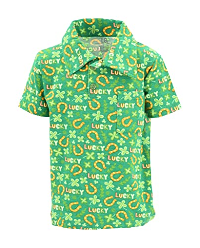 Image of Unique Baby Short Sleeve Collared Boys Polo Shirt, Toddler Kids Polo Shirts