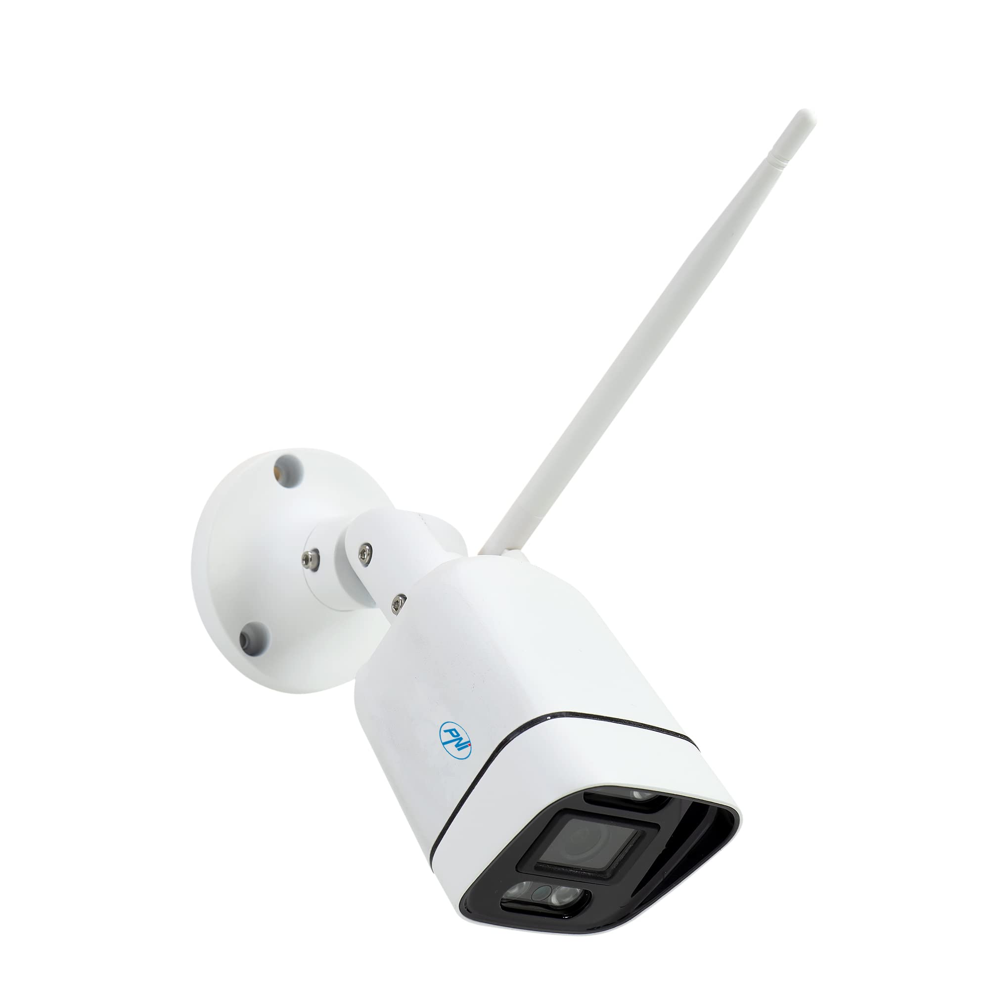 PNI House WiFi660 Kit di videosorveglianza NVR 8 canali e 4 telecamere wireless da esterno 3MP, P2P, IP66