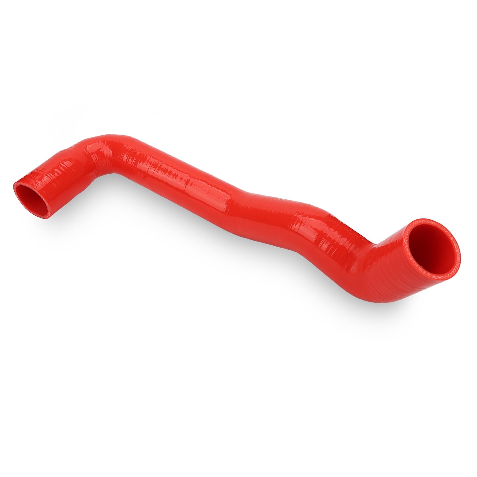 Intercooler Resonator Elimina Kit Tubo Flessibile in Silicone per Cooper S R55 R56 R57 R58 R59 R60(Rosso)