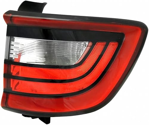 KarParts360 Luz trasera para Dodge Durango 2014 2015 lado del pasajero LED Reemplazo para CH2801206 68272126AA