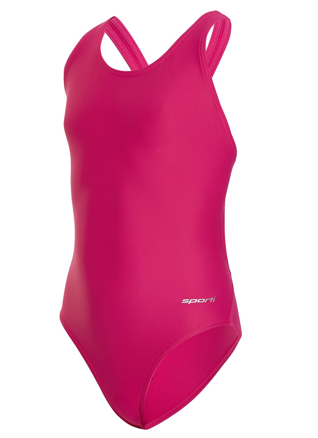 Sporti Girls' &amp; Women's Athletic Wide Strap Abstract Print One-Piece Suit