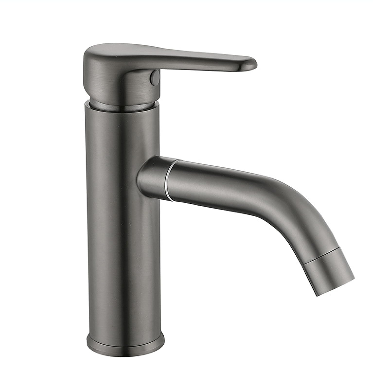 Gray Washbasin Faucet for Washing with Hot and Cold Sinks, Gray