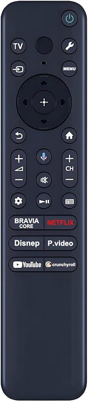for Sony Smart TV Remote Replacement,with Voice Control | Compatible with All Sony Bravia Google 4K UHD LED LCD HD Smart TVs