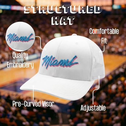 Gorra Trucker Miami Baseball Ajustable miniatura 6