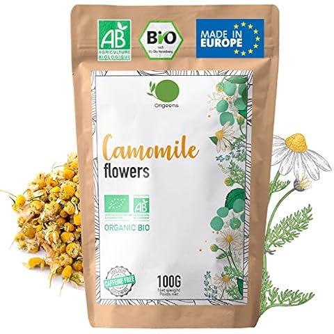 Origeens Organic Chamomile Tea for Sleep and Digestion Cover