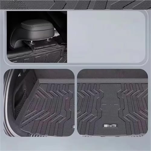 Tapis de coffre pour BYD Sea Lion 7 2024 2025 bac de protection arrière noir 1 pièce