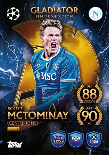 Image of Topps UEFA Champions League Match Attax 2025-26 Trading and Collectible Card Game (Mega Pack Gladiators - Centurians)