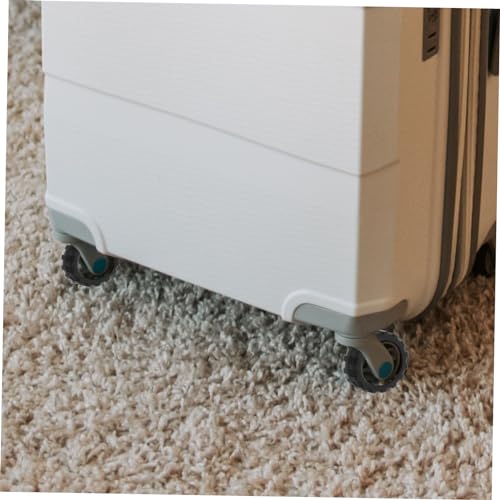 TENDYCOCO 8pcs Silicone Suitcase Wheel Covers Slip Noise-reducing Luggage Feet Protectors for Wheels and Practical Protection for Your Suitcase3