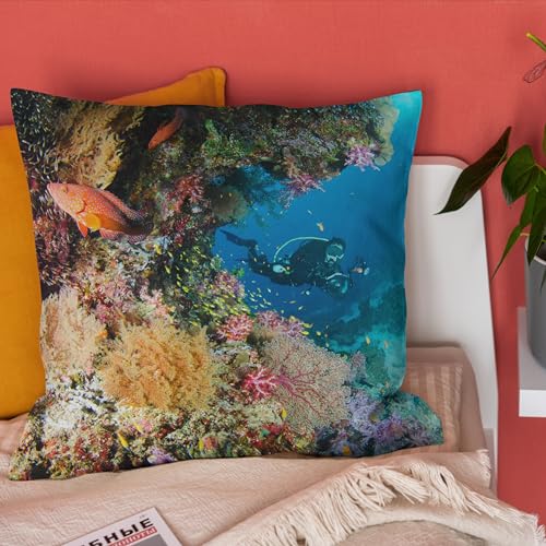 Housse de coussin lin canapé CEVAN pour protéger et embellir le salon - 3