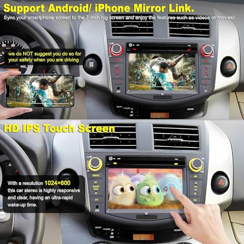 Radio para Auto Toyota RAV4 2007-2012 Pantalla Táctil 7" miniatura 6
