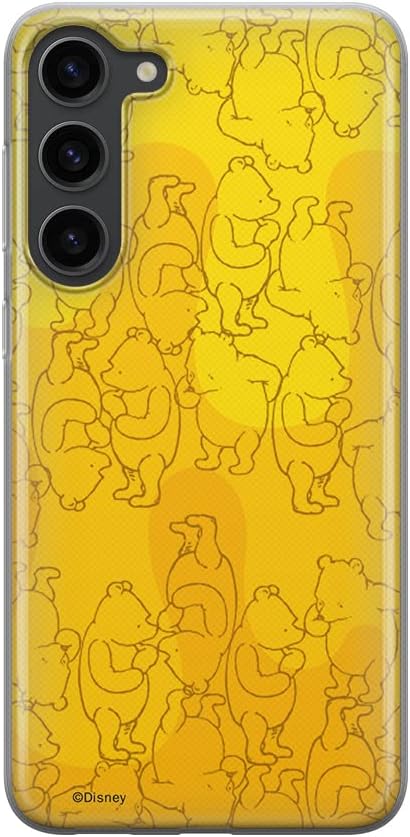 ERT GROUP Mobile Phone case for Samsung S23 Original and Officially Licensed Disney Pattern Winnie The Pooh & Friends 003 optimally adapted to The Shape of The Mobile Phone, case Made of TPU
