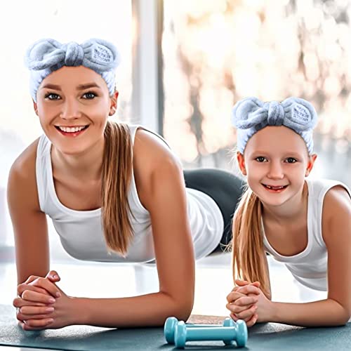 RIQQQ-Bandeau-de-Maquillage-Spa-Bande-de-Cheveux-Femme-Serre-tete-de-Elastique-Facial-Headband-pour-Lavage-de-Visage-Bain-Sports-Beaute-Soin-de-Peau