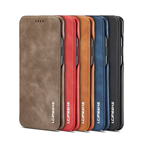 QLTYPRI Case for Samsung Galaxy S9, Vintage Slim
