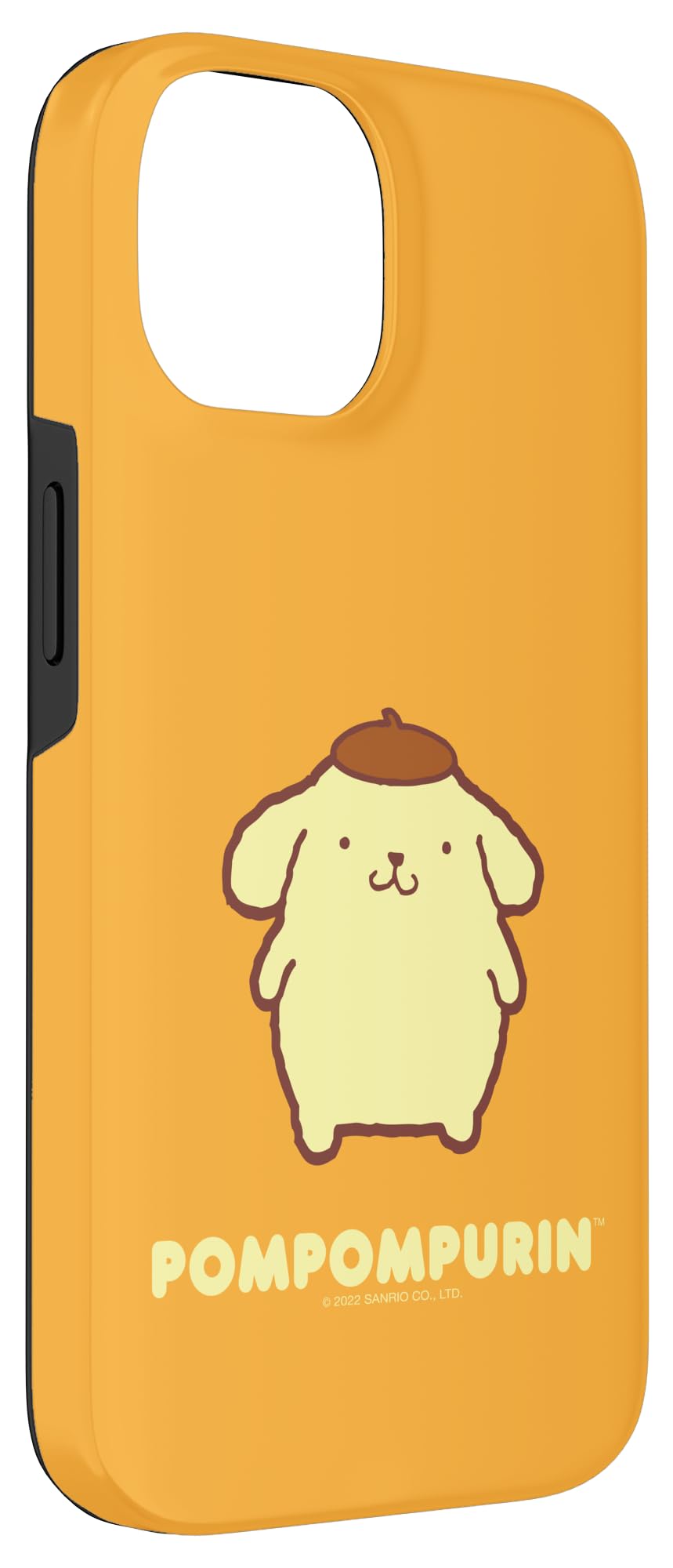 Custodia per iPhone 14 Carattere Pompompurin anteriore e posteriore