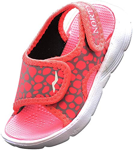 NORTY Toddler Sandals - Comfortable Girls' and Boys' Sandals for Kids - Unisex Toddler Kids' Sandals - Adjustable Sport Strap